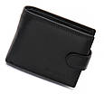 Чорне чоловіче портмоне з натуральної шкіри із візитницею Marco Coverna MC-2057-1 _ bags25, фото 3