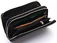 Чорний чоловічий клатч на дві блискавки з натуральної шкіри Marco Coverna MC-801-1 _ bags25, фото 7