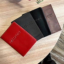 Шкіряна обкладинка для паспорта з написом 1940 _ bags25