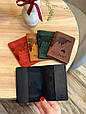 Шкіряна обкладинка для паспорта з написом Ukraine _ bags25, фото 9