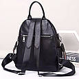 Стильний жіночий рюкзак шкіряний міський з ременцем 3551 _ bags25, фото 5