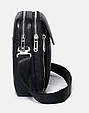 Чоловіча шкіряна сумка-барсетка через плече чорна Bexhill BX-83777 _ bags25, фото 9
