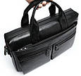 Чоловіча сумка для ноутбука й документів чорна SK N76955 _ bags25, фото 3