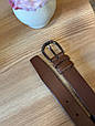 Шкіряний жіночий ремінь в коричневому кольорі 6081 _ bags25, фото 10