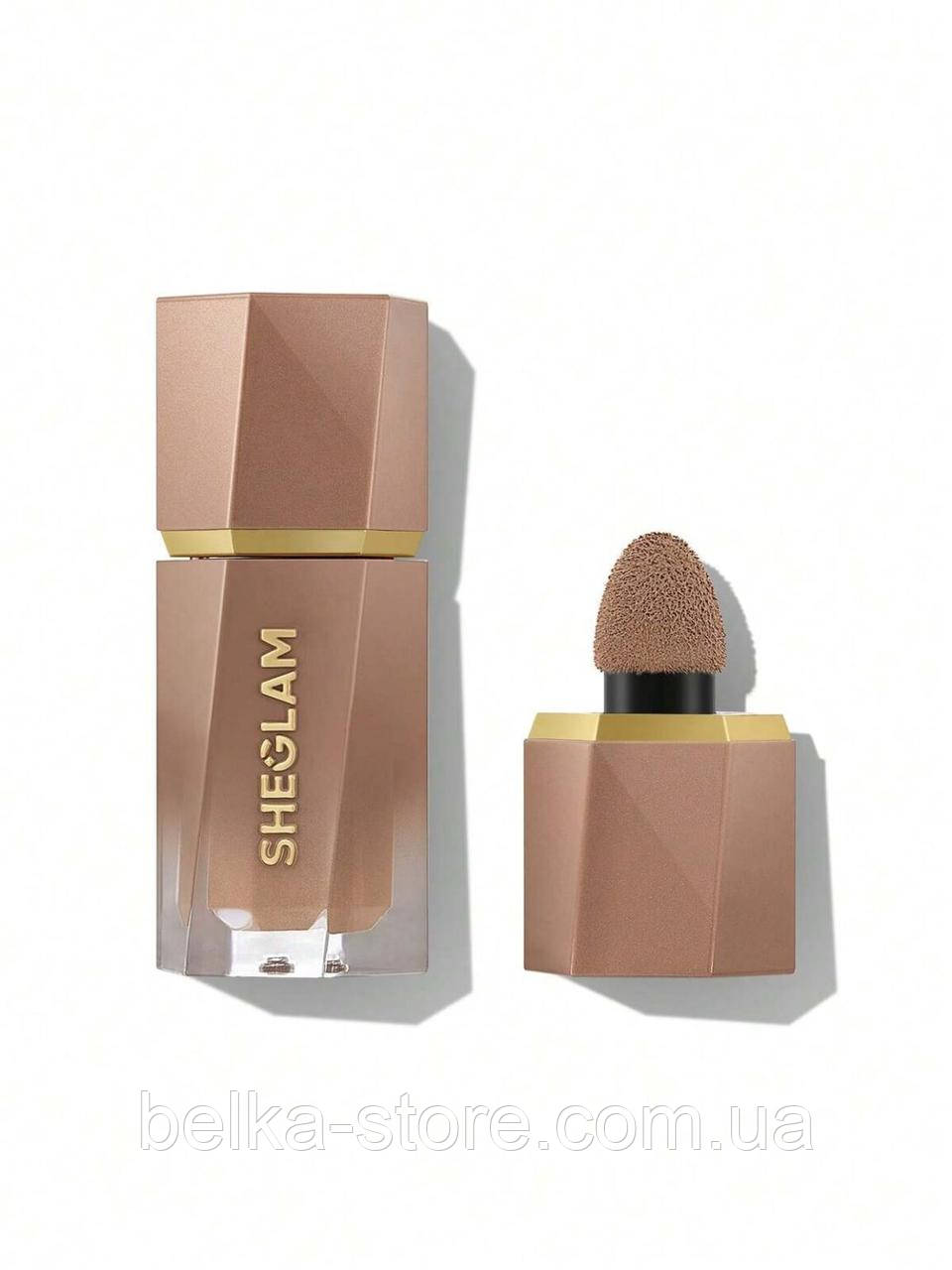 Рідкий бронзер з шимером SHEGLAM Sun Beam Shimmer Bronzer Golden Sun, фото 1
