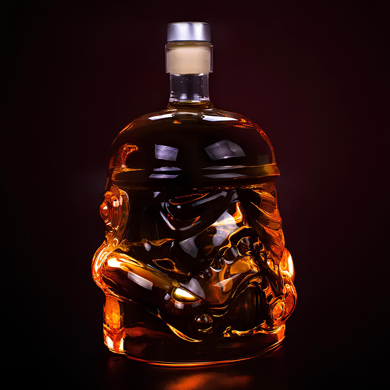 Графин для алкоголю RESTEQ у формі шолома штурмовика із Зоряних Воєн — оригінальний графин Star Wars