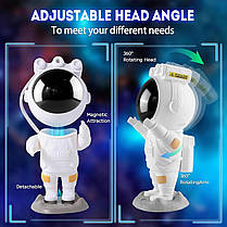 Уценка!!! Проєктор зоряного неба Astronaut Galaxy, зоряний нічник, проєктор зоряного неба Astronaut, фото 4