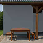 Кольорова Фасадна Силіконова Фарба «Силіконфасад» SkyLine 6005-B Фарліон 1л, фото 4