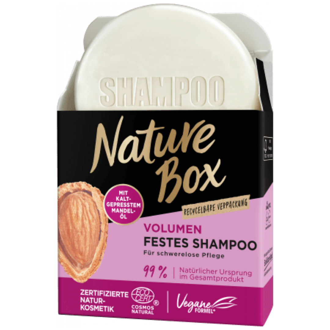 Твердий шампунь Nature Box 85 г