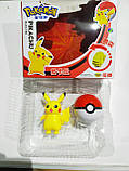 Іграшка Пікачу трансформер з Покеболом — набір Pokemon Pikachu Pokeball для шанувальників всесвіту Покемонів, фото 5