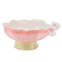 Цукерниця керамічна Великодній Кролик 25х12 см 15101-003, фото 5