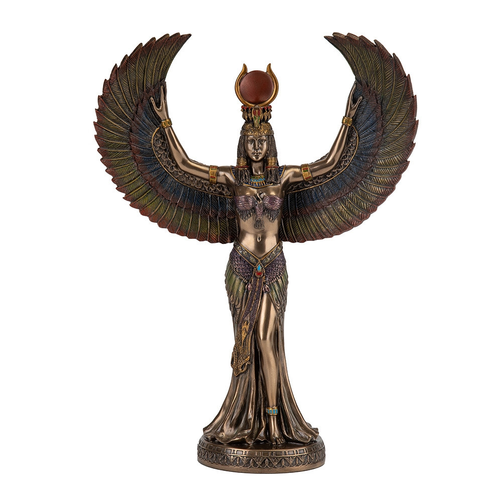 Статуетка Veronese Ісіда Ісида богиня материнства та родючості 33х25 см 178241 фігурка веронезе
