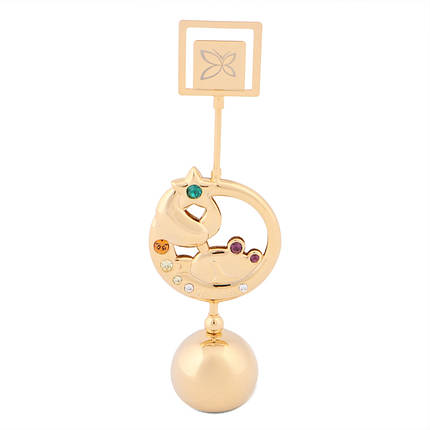 Фігурка тримач для фото,візитки Crystocraft Swarovski знак зодіак Рак 11,5 см 0453-054/GA, фото 1