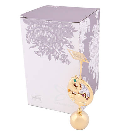 Фігурка тримач для фото,візитки Crystocraft Swarovski знак зодіак Рак 11,5 см 0453-054/GA, фото 2