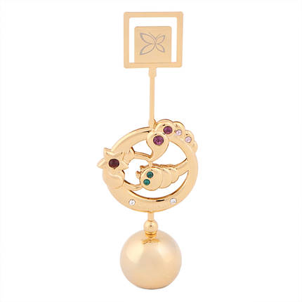 Фігурка для фото,візитки Crystocraft Swarovski знак зодіак Скорпіон 11,5 см 0457-054/GA, фото 1