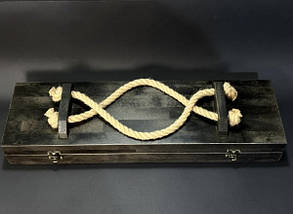 Набір шампурів Люкс Nb Art Звірі Максі в дерев'яному кейсі 10 предметів 47330178, фото 2