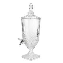 Лимонадниця для напоїв скляна з краном 3 л 47х17 см 9229-004, фото 3