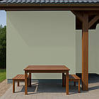 Кольорова Фасадна Силіконова Фарба «Силіконфасад» SkyLine 3010-G50Y Артемісса 1л, фото 4