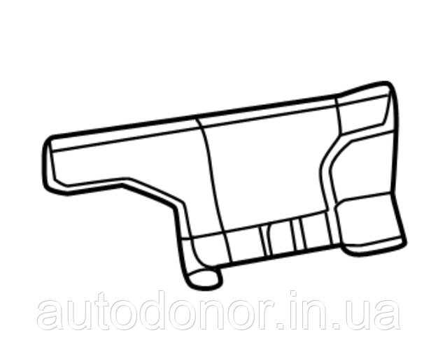 Кріплення внутрішнє ходового вогня ДХО переднє праве Nissan Ariya (22-) 26920-5MP1A