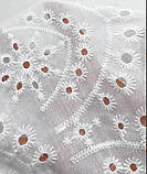 Туніка біла, літня, жіноча, котон прошва 46 р, фото 3