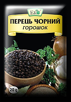 Спеції та прянощі ЕКО Перець чорний горошок 20г