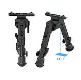 Сошки Leapers UTG Recon 360 TL BIPOD 5.5"-7" (14-18см.) M-LOK, фото 3