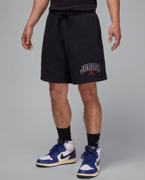 Шорти флісові чоловічі Jordan Brooklyn Fleece Men's Graphic Shorts (IB7910-010)