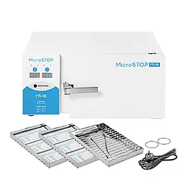 Сухожарова високотемпературна шафа стерилізатор MICROSTOP ГП10 продуктивна та містка