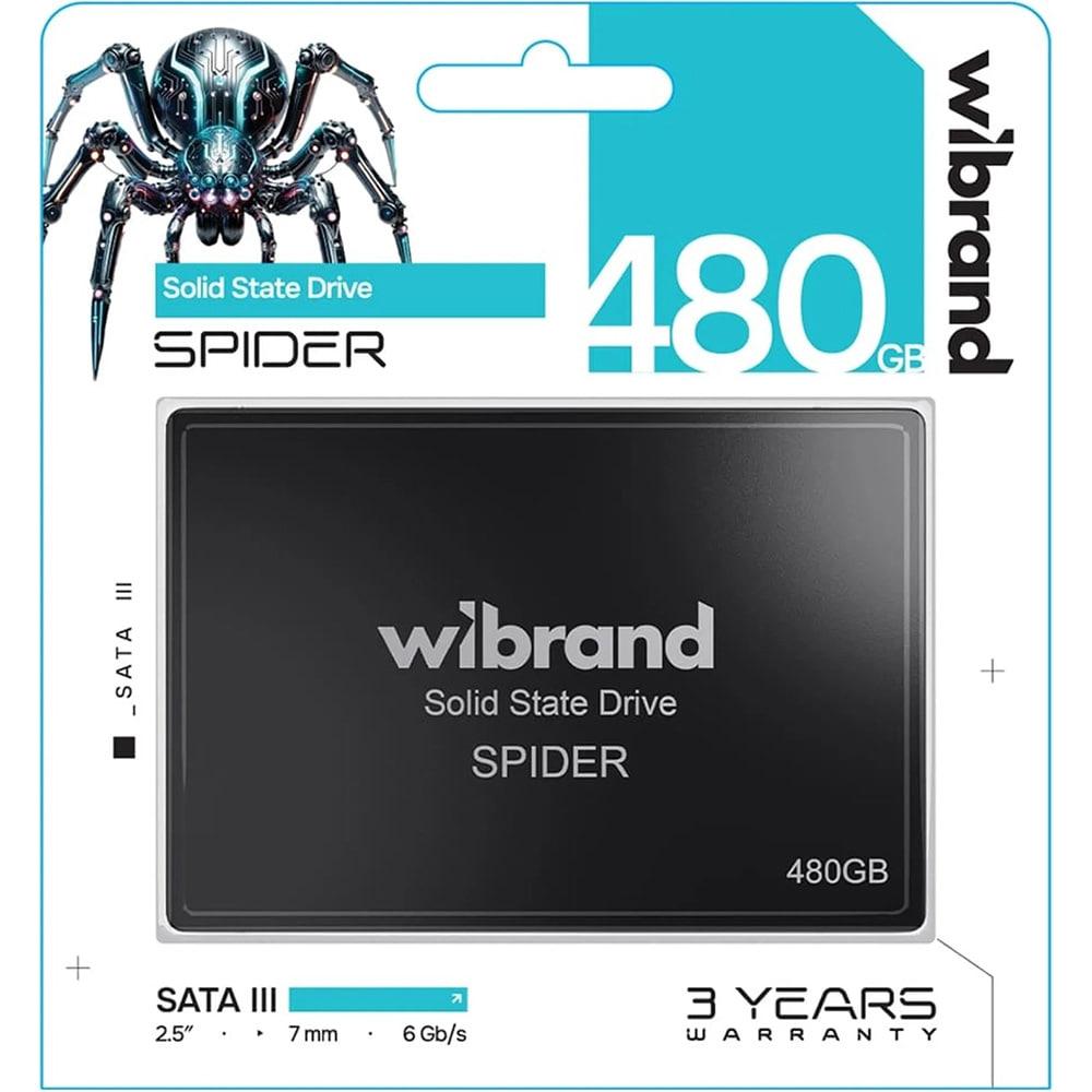 Накопичувач SSD 2.5'' 480Gb WiBrand, фото 1