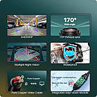 Камера заднього огляду BMW X1, X3 E46 E90, X5 E39 E53, X6 в номерний знак HS-8020 AHD 1080P/720P, фото 3