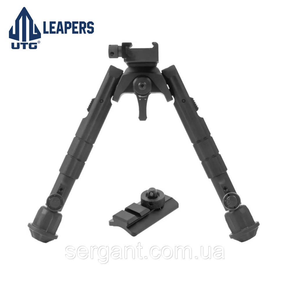 Сошки Leapers UTG Recon 360 TL BIPOD 7"-9" (18-23см.) Picatinny, фото 1