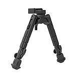 Сошки Leapers UTG Recon 360 TL BIPOD 7"-9" (18-23см.) Picatinny, фото 5