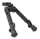 Сошки Leapers UTG Recon 360 TL BIPOD 7"-9" (18-23см.) Picatinny, фото 6