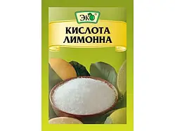 Спеції та прянощі ЕКО Лимонна кислота 25г