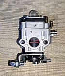 Карбюратор із великим отвором 33 - 43 - 52 см3. Карбюратор з отвором 15 мм для мотокоси., фото 6