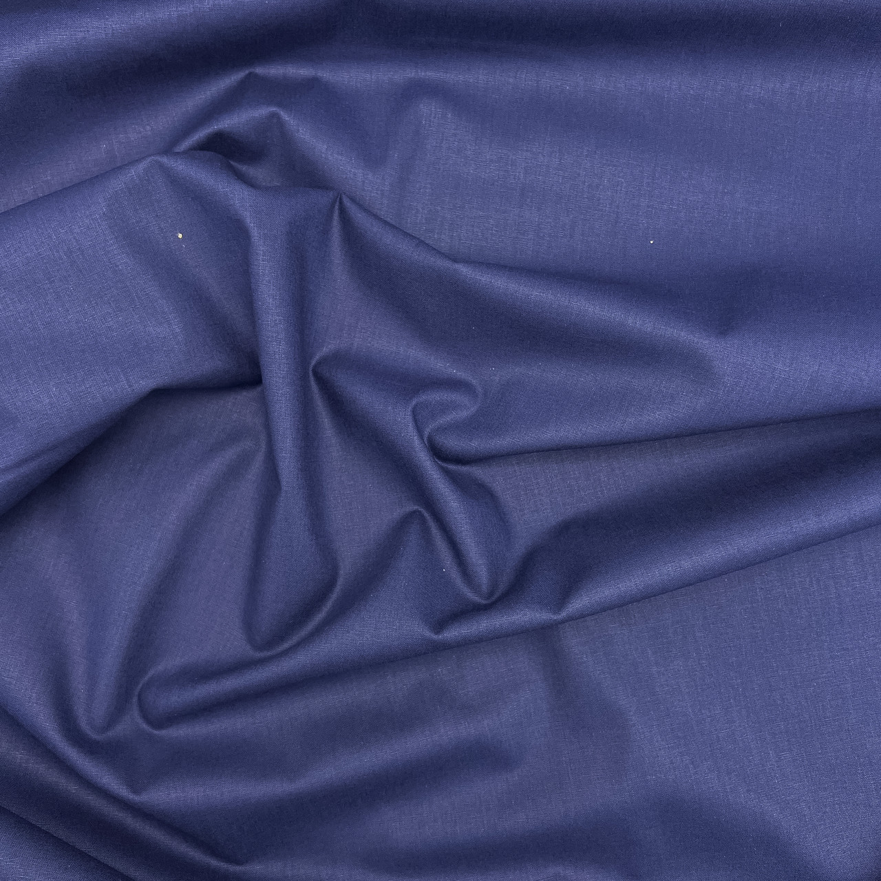 Турецька бавовняна тканина ранфорс темно-синій No83 240 см, фото 1