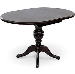 Стіл обідній круглий Мікс меблі Гермес Венге діаметр 89 см