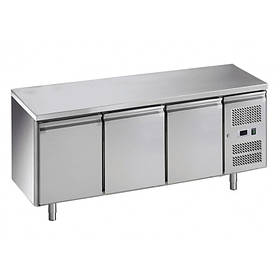 Стіл холодильний 3-дверний без борту Forcold G-GN3100TN-FC