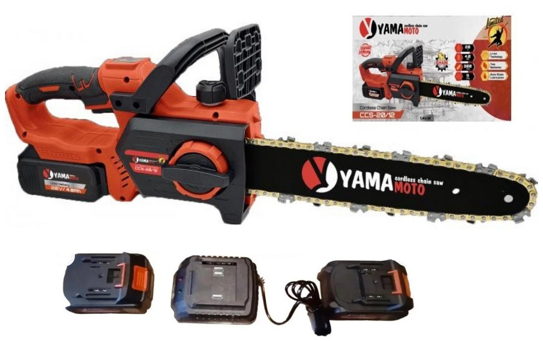 Акумуляторна ланцюгова пила YAMAMOTO CCS-20/12, фото 1