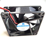 Осьовий вентилятор 80x80x25, DC 12V, 0.25A, фото 2