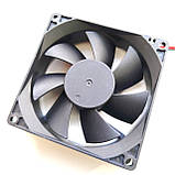 Осьовий вентилятор 80x80x25, DC 12V, 0.25A, фото 6