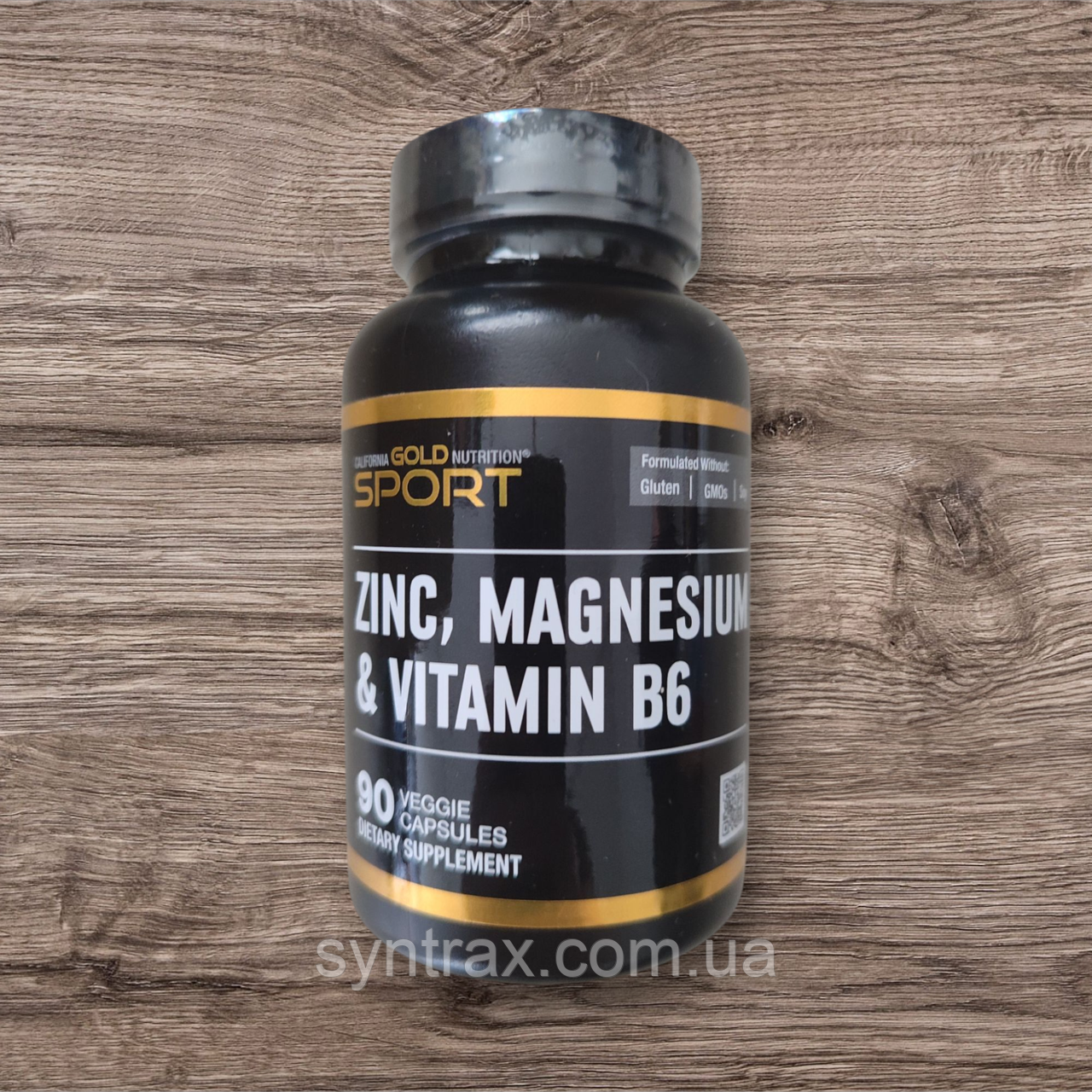 California Gold Nutrition ZMA  Zinc Magnesium B6 90 caps, цинк магній Б6 , ЗМА