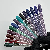 Кольорова база "Dark Luxury" Дизайнер Color Base (9 мл) для манікюру та педикюру