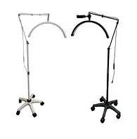 Безтіньова лампа-півмісяць LED Moon CS-20Х (36Вт), 45см на коліщатках для освітлення, з тримачем для телефону