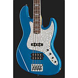 Бас-гітара Harley Benton Enhanced MJ-4EB Lake Blue, фото 7