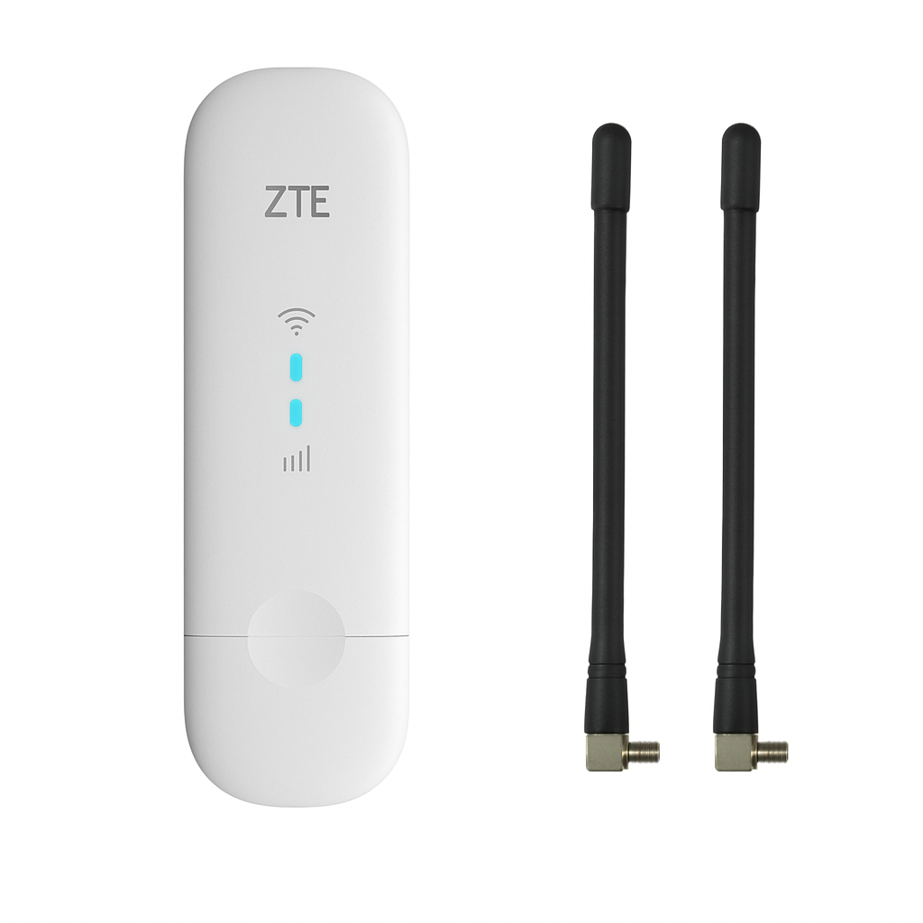 4G Wi-Fi модем ZTE MF79U з роз'ємами під антену MIMO + 2 термінальні антени 3 Дб