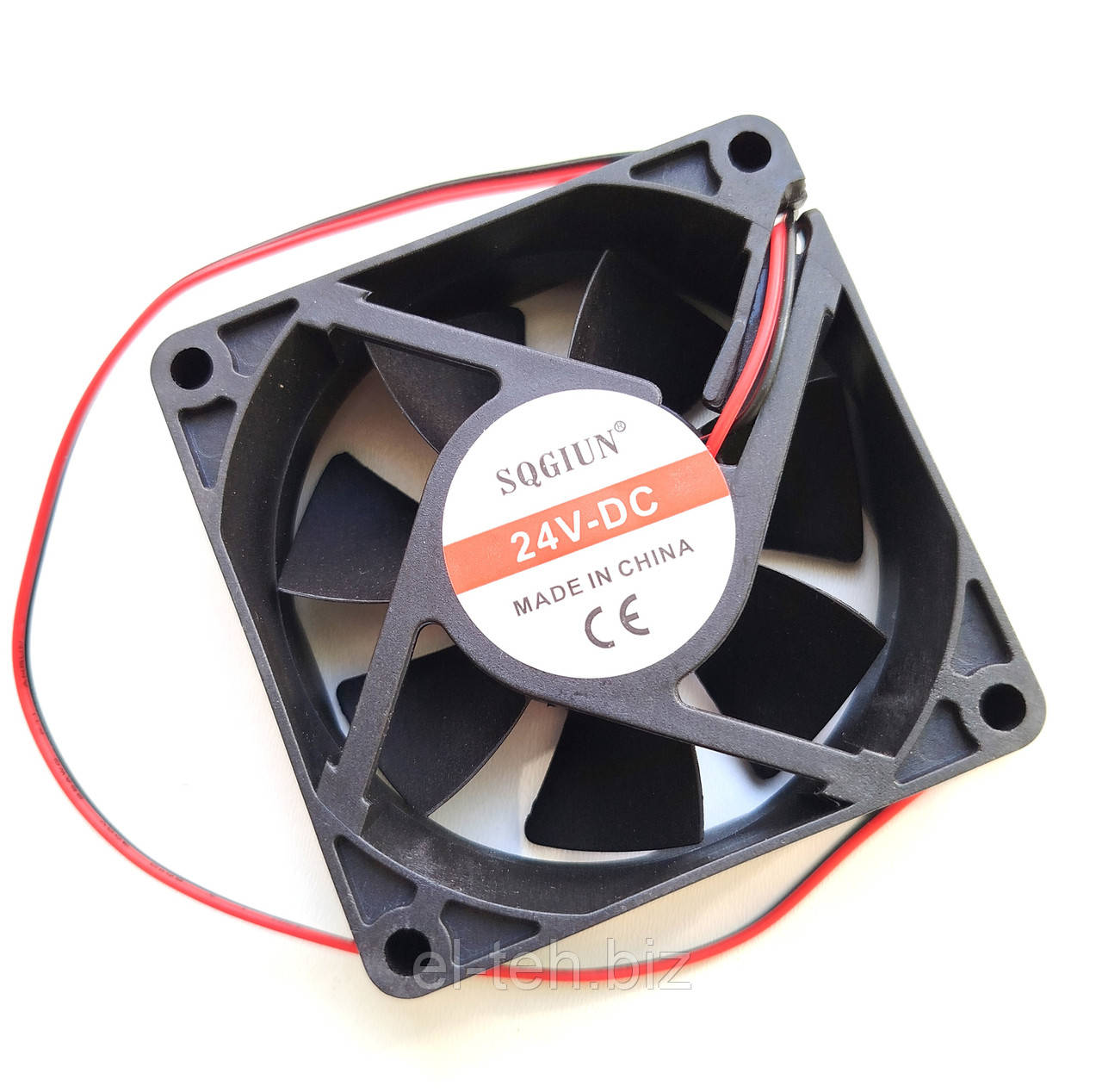 Осьовий вентилятор 70x70x25, DC 24V, 0.16A