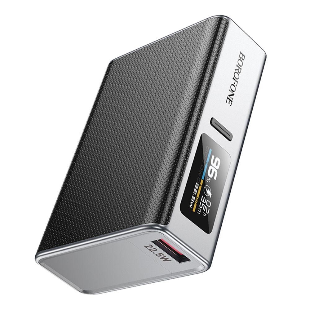 Універсальна Мобільна Батарея Power Bank Borofone BJ72 Energy 22.5W+PD20W 10000 mAh Колір Сірий