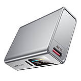 Універсальна Мобільна Батарея Power Bank Borofone BJ72 Energy 22.5W+PD20W 10000 mAh Колір Сірий, фото 6