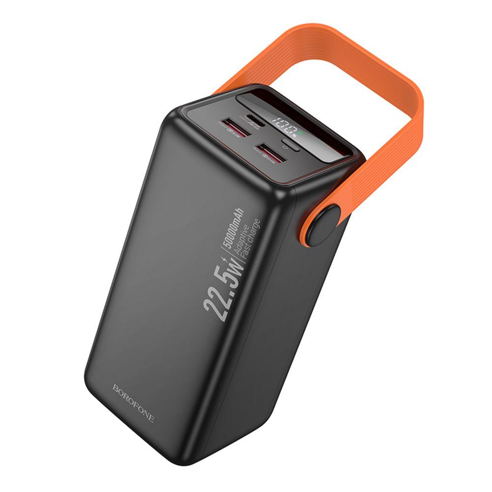 Універсальна Мобільна Батарея Power Bank Borofone BJ66A Magnifico 22.5W+PD20 50000 mAh Колір Чорний